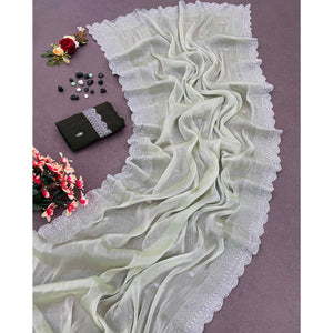 green-sequins-embroidered-chiffon-saree-4