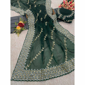 green-sequins-embroidered-satin-saree