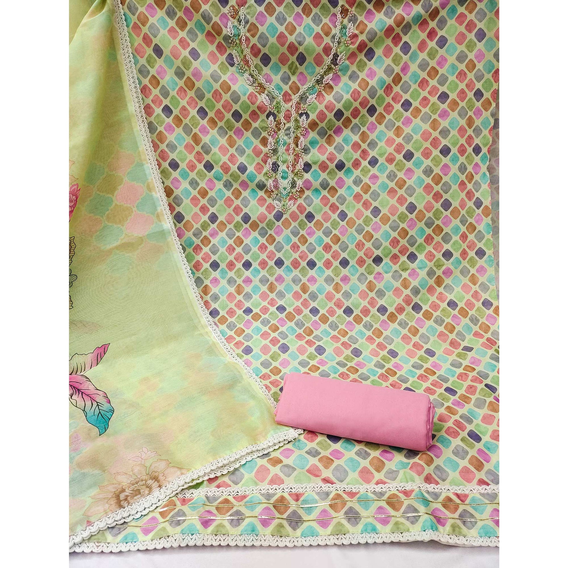 green-printed-with-handwork-pure-cotton-dress-material-3