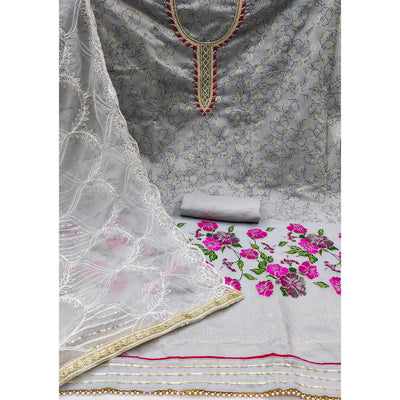 grey-floral-printed-modal-dress-material