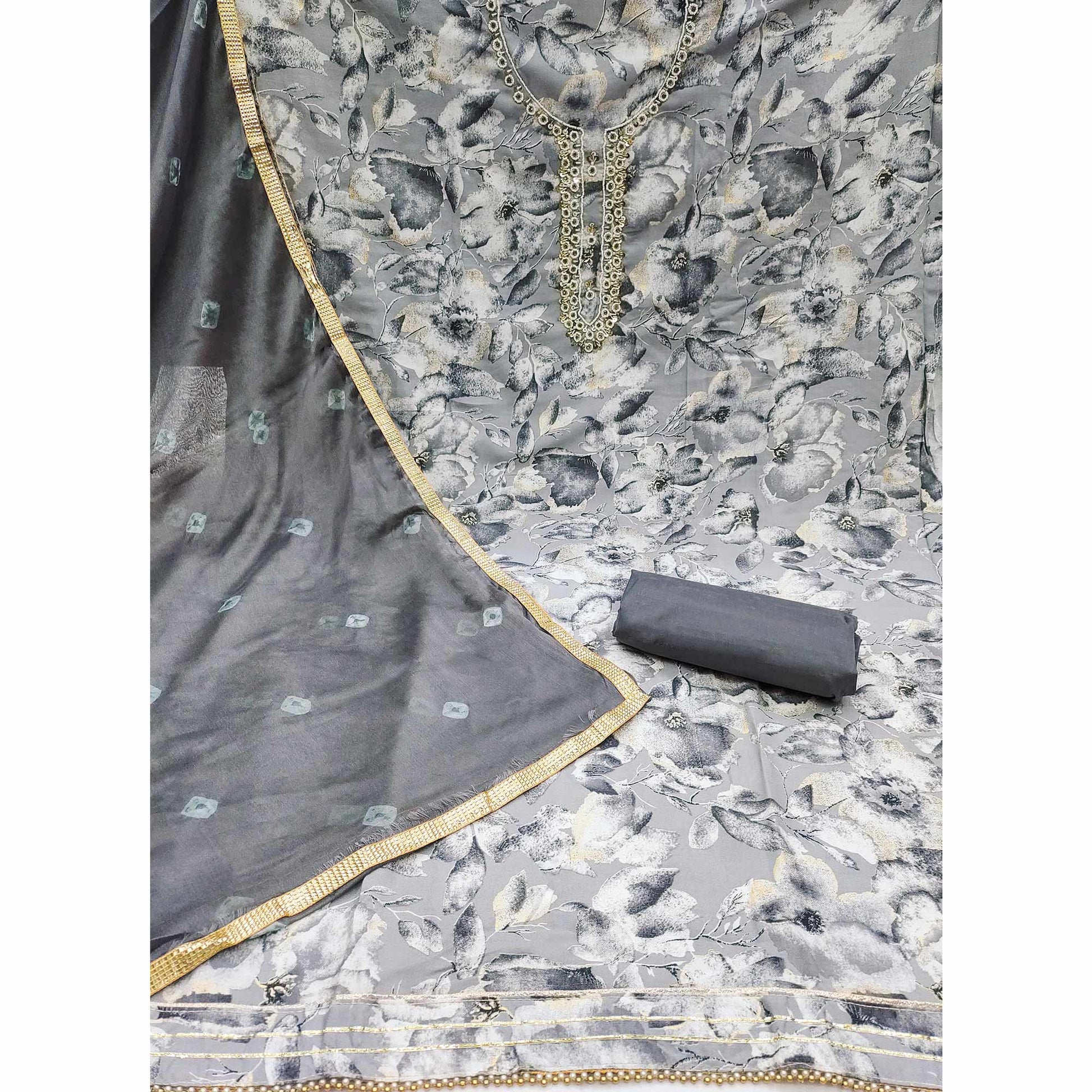 grey-floral-printed-with-handwork-pure-cotton-dress-material