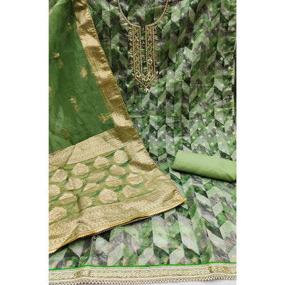 green-digital-printed-with-woven-organza-dress-material
