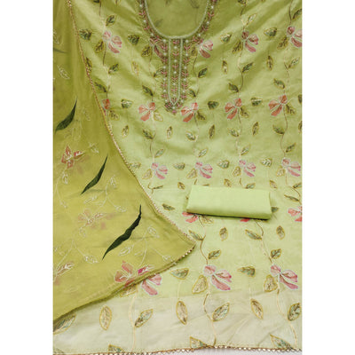 green-floral-printed-organza-dress-material-7