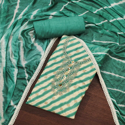 green-printed-with-hand-embroidered-pure-cotton-dress-material