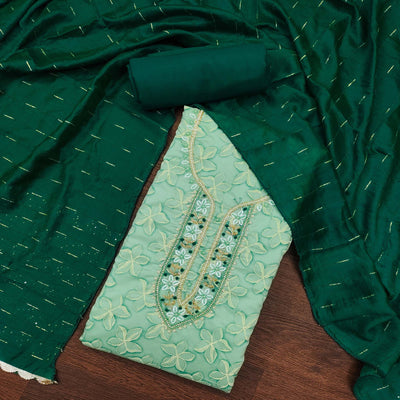 green-floral-printed-with-hand-embroidery-chanderi-dress-material