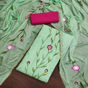 green-hand-embroidery-with-printed-pure-cotton-dress-material