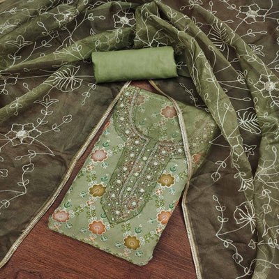 green-digital-printed-with-hand-embroidered-organza-dress-material