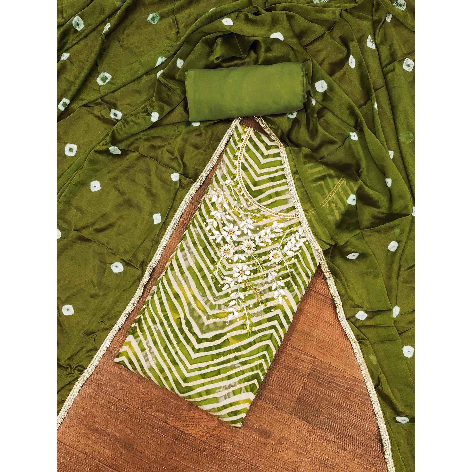 green-zig-zag-printed-with-floral-handwork-roman-cotton-silk-dress-material