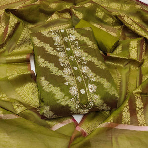 green-floral-woven-with-handwork-banarasi-silk-dress-material-6