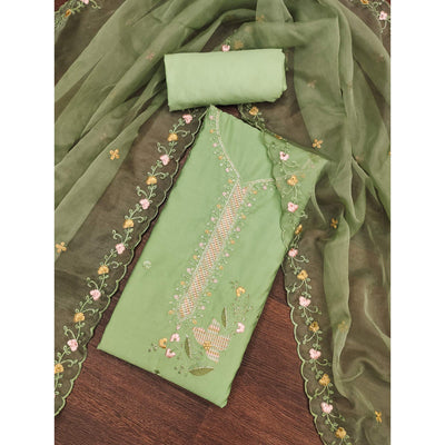green-floral-sequins-embroidered-cotton-silk-dress-material-9