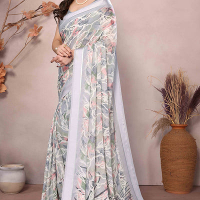 grey-floral-printed-satin-saree-2