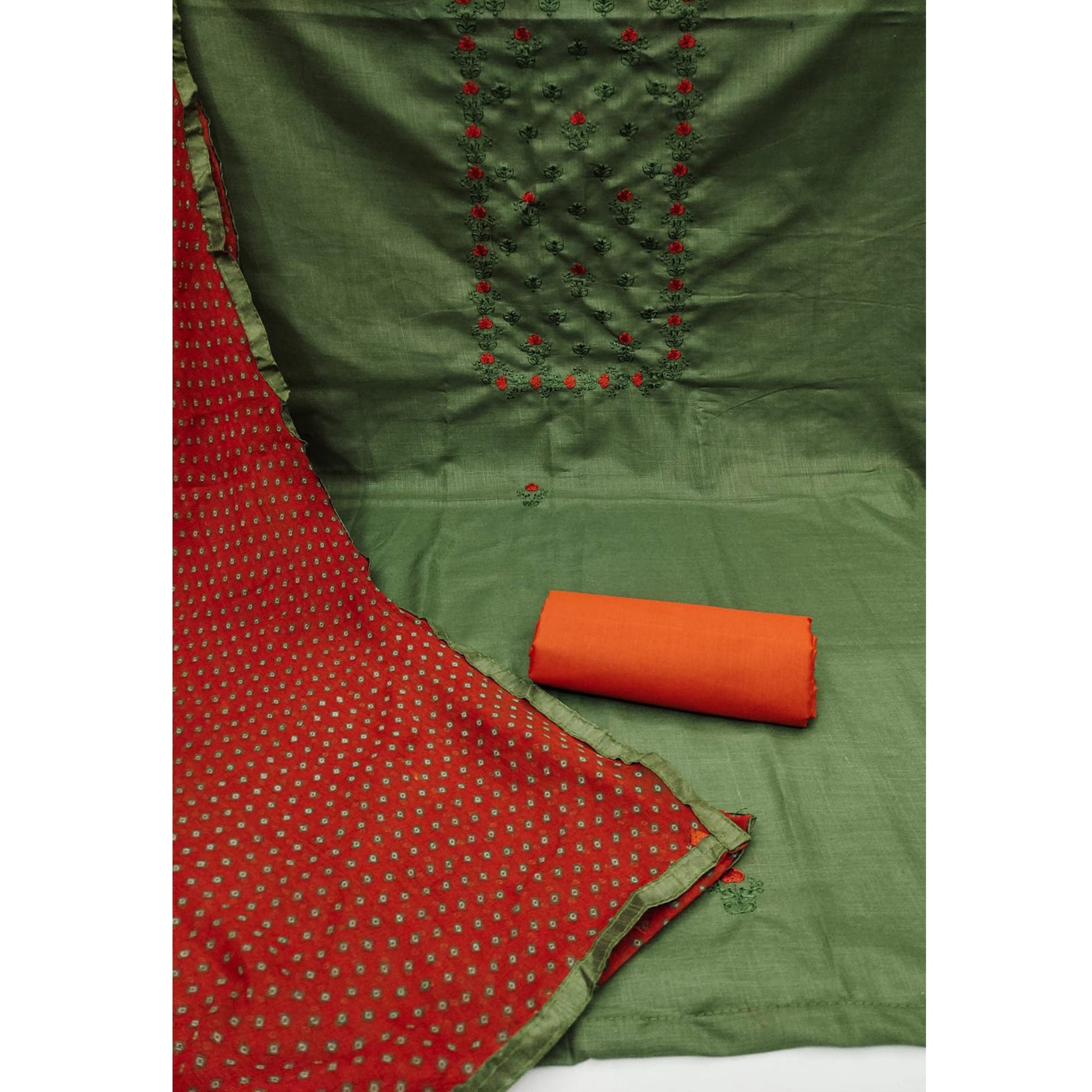 green-floral-embroidered-poly-cotton-dress-material-2