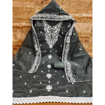 grey-floral-embroidered-chanderi-dress-material-7