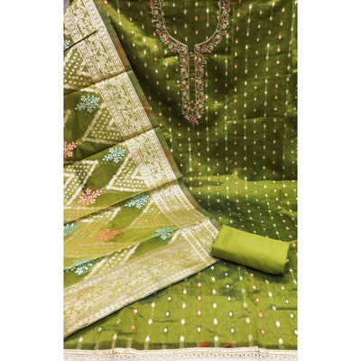 green-woven-jacquard-dress-material-6