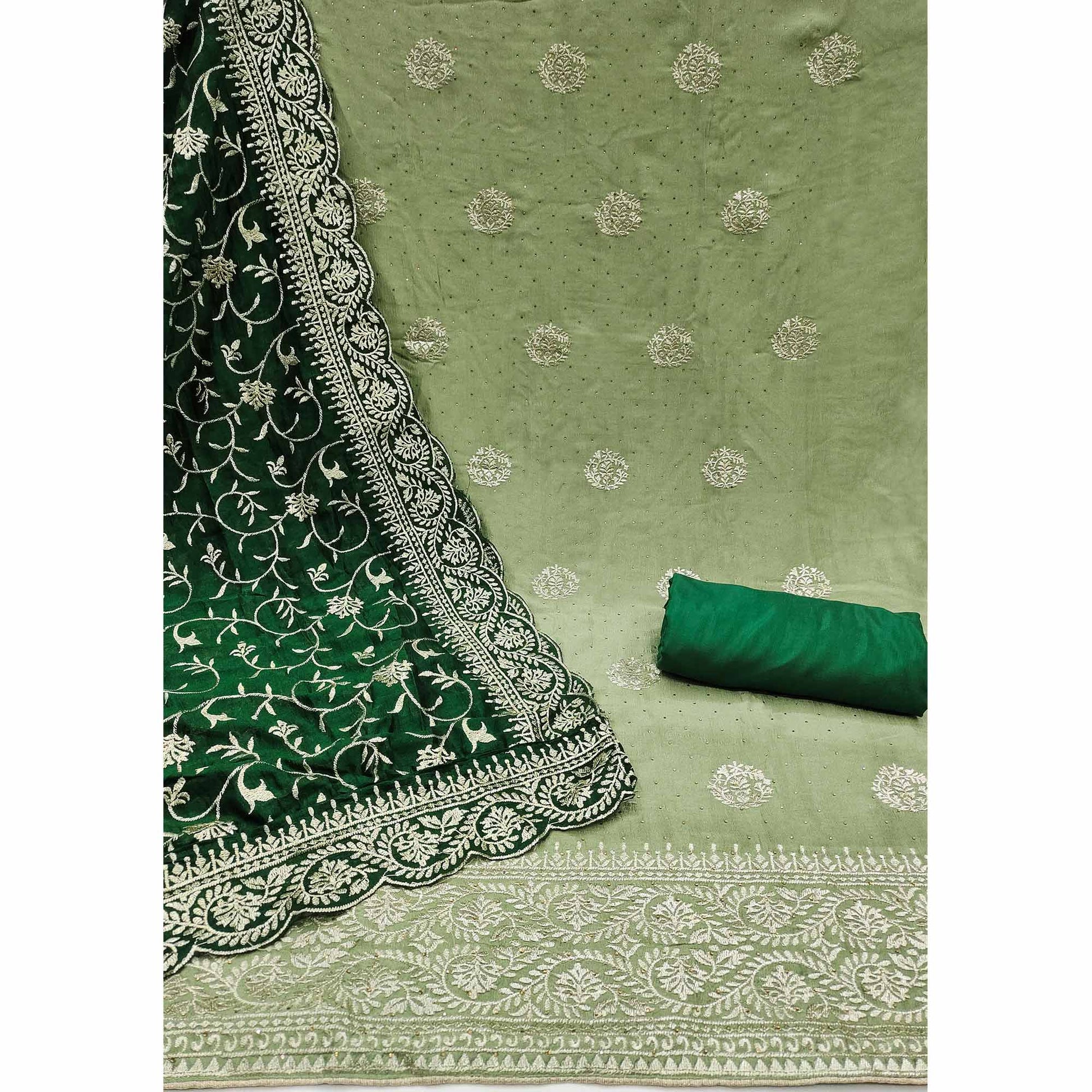 green-floral-embroidered-chinon-dress-material-6