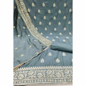 grey-floral-embroidered-chinon-dress-material-1