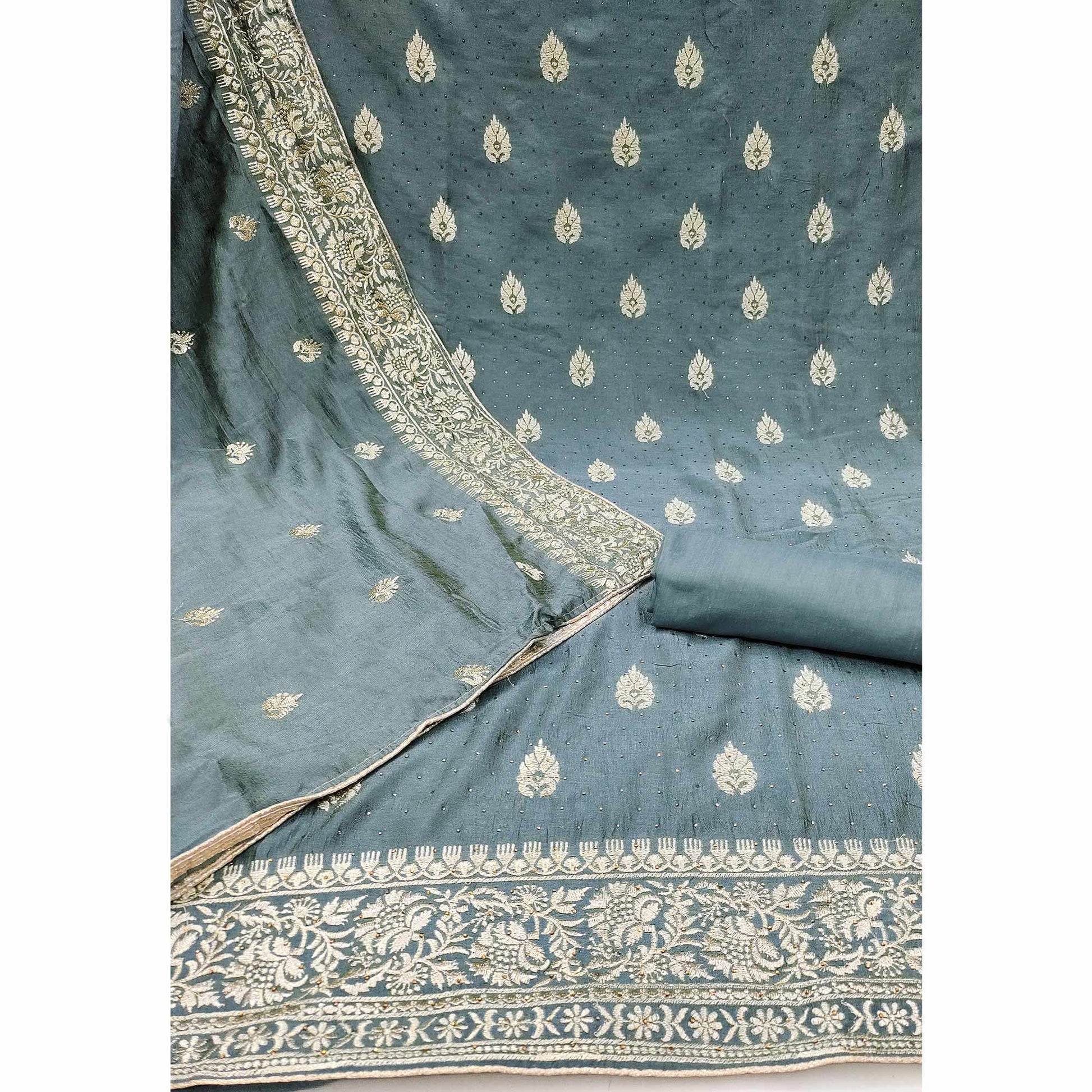 grey-floral-embroidered-chinon-dress-material-1