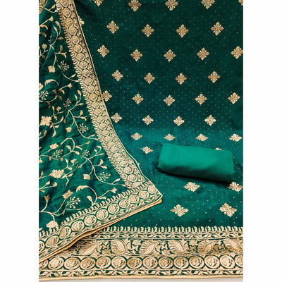 green-floral-embroidered-chinon-dress-material-1