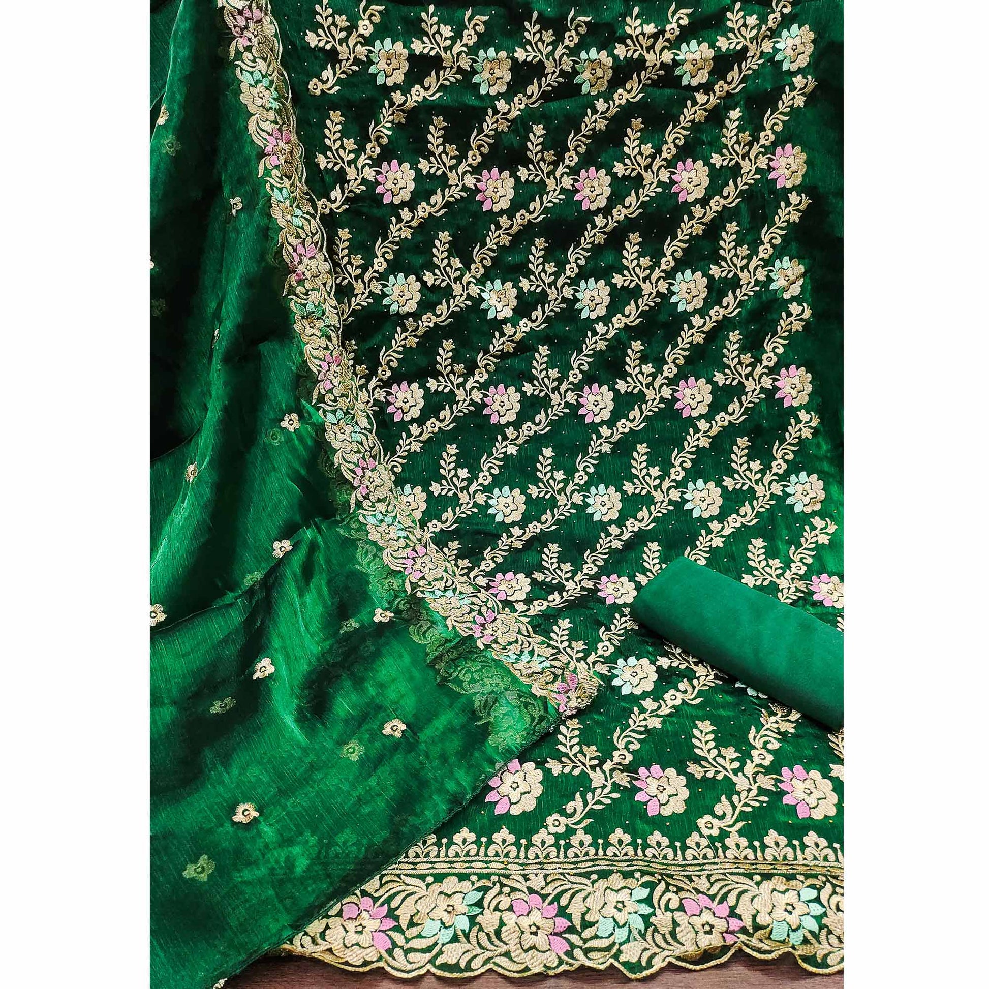 green-floral-embroidery-with-stonework-mulberry-silk-dress-material-1