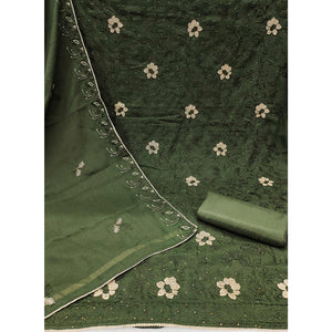 green-floral-embroidered-with-stonework-georgette-dress-material