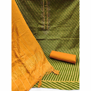 green-woven-cotton-blend-unstitched-dress-material-2