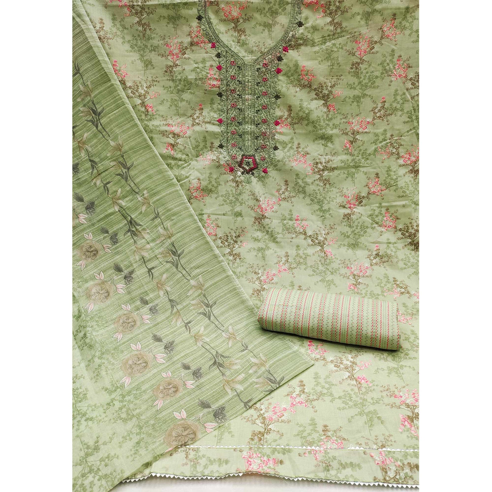 green-floral-printed-with-embroidery-pure-cotton-dress-material