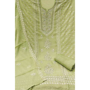 green-floral-sequins-embroidered-organza-dress-material-3