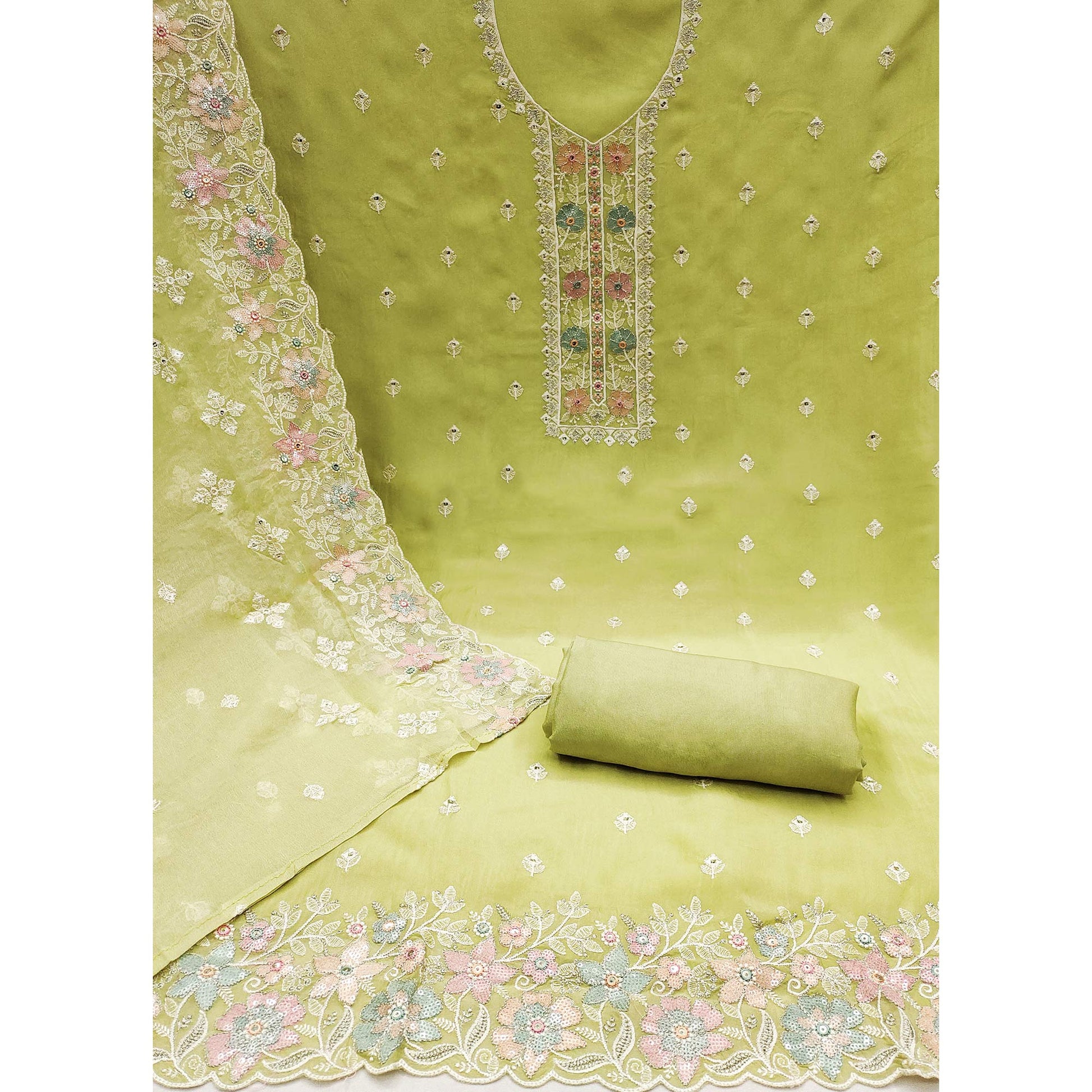 green-floral-embroidered-organza-dress-material-10