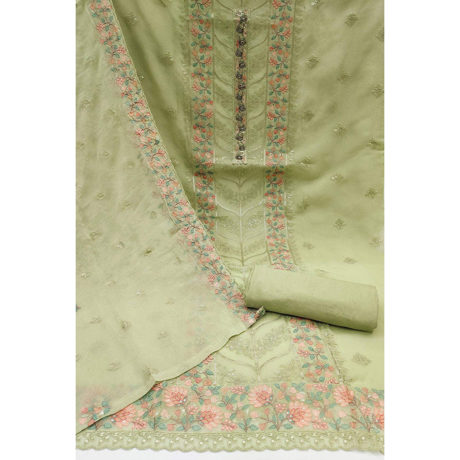 green-floral-sequins-embroidered-organza-dress-material-8