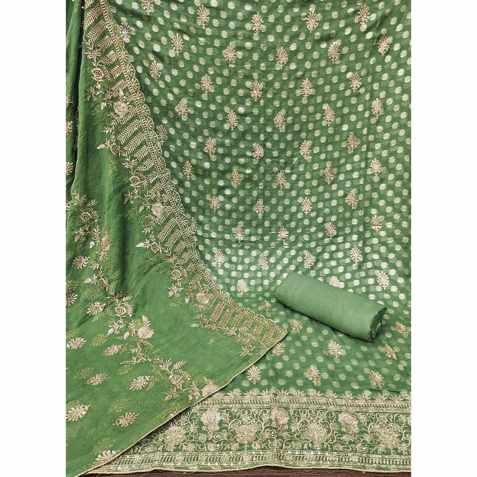 green-floral-embroidered-wth-woven-georgette-dress-material-2