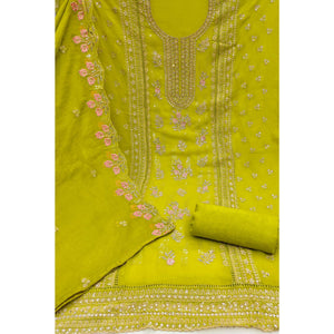 green-floral-embroidered-chiffon-dress-material-1