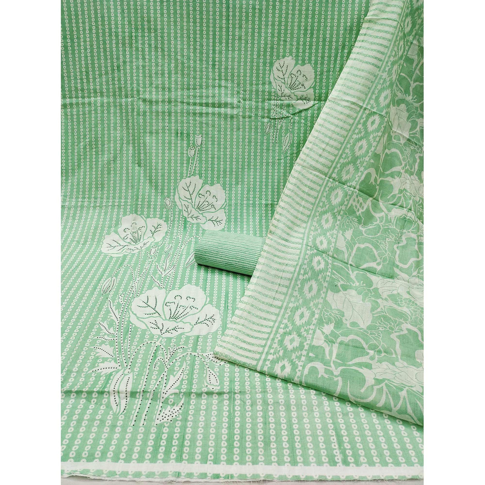 green-floral-printed-with-yoke-embroidered-pure-cotton-dress-material