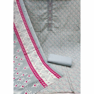 grey-floral-printed-with-yoke-embroidered-pure-cotton-dress-material