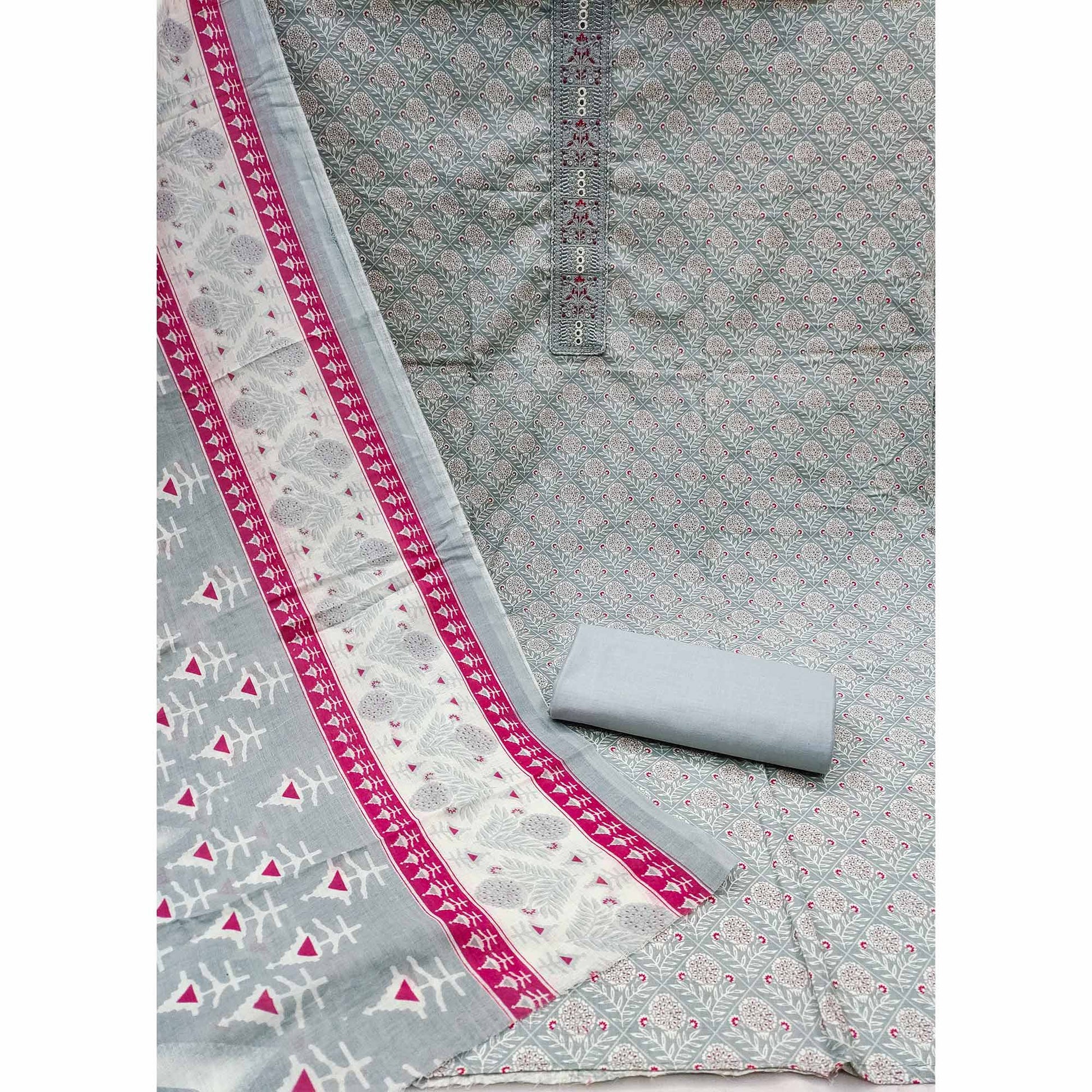 grey-floral-printed-with-yoke-embroidered-pure-cotton-dress-material