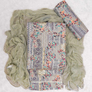 green-floral-foil-printed-pure-cotton-dress-material