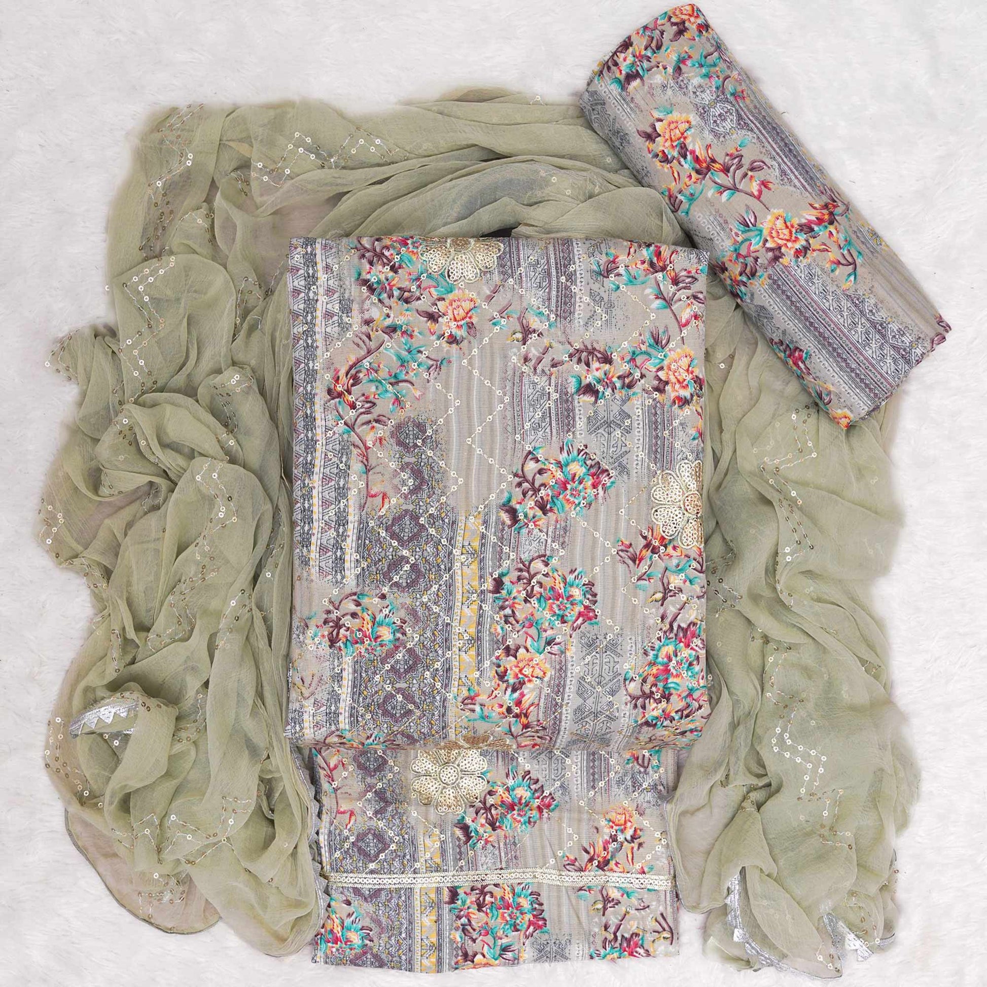 green-floral-foil-printed-pure-cotton-dress-material
