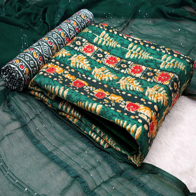 green-foil-printed-cotton-blend-dress-material