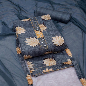 grey-floral-foil-printed-poly-cotton-dress-material