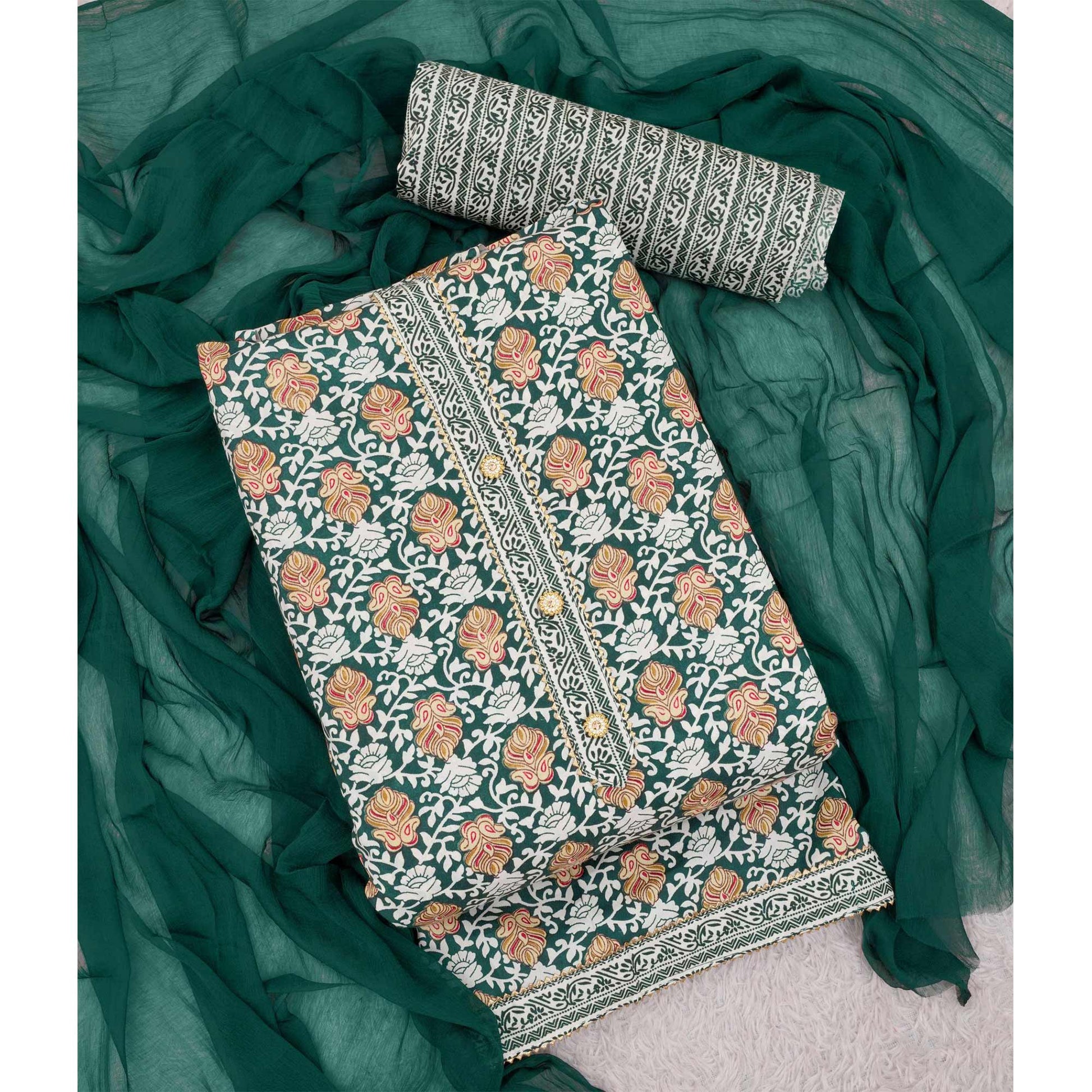 green-foil-printed-cotton-blend-dress-material-4