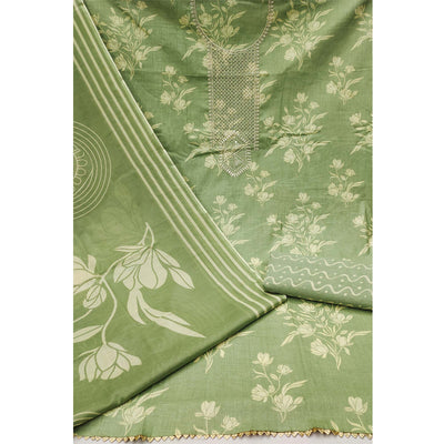 green-printed-with-sequins-work-pure-cotton-dress-material-1