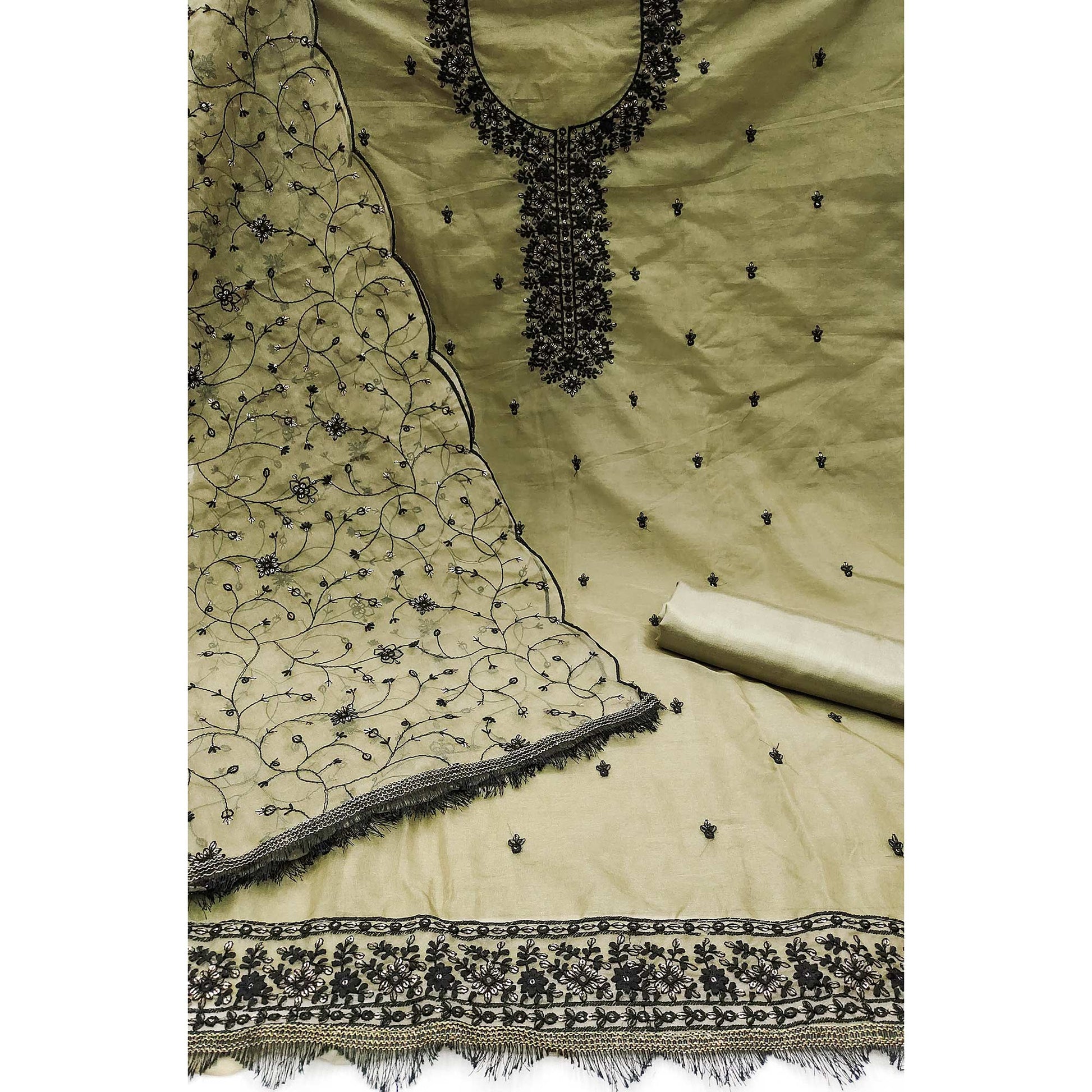 green-floral-embroidered-organza-dress-material-5