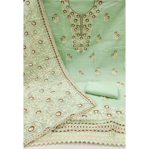 green-embroidered-kota-doria-dress-material