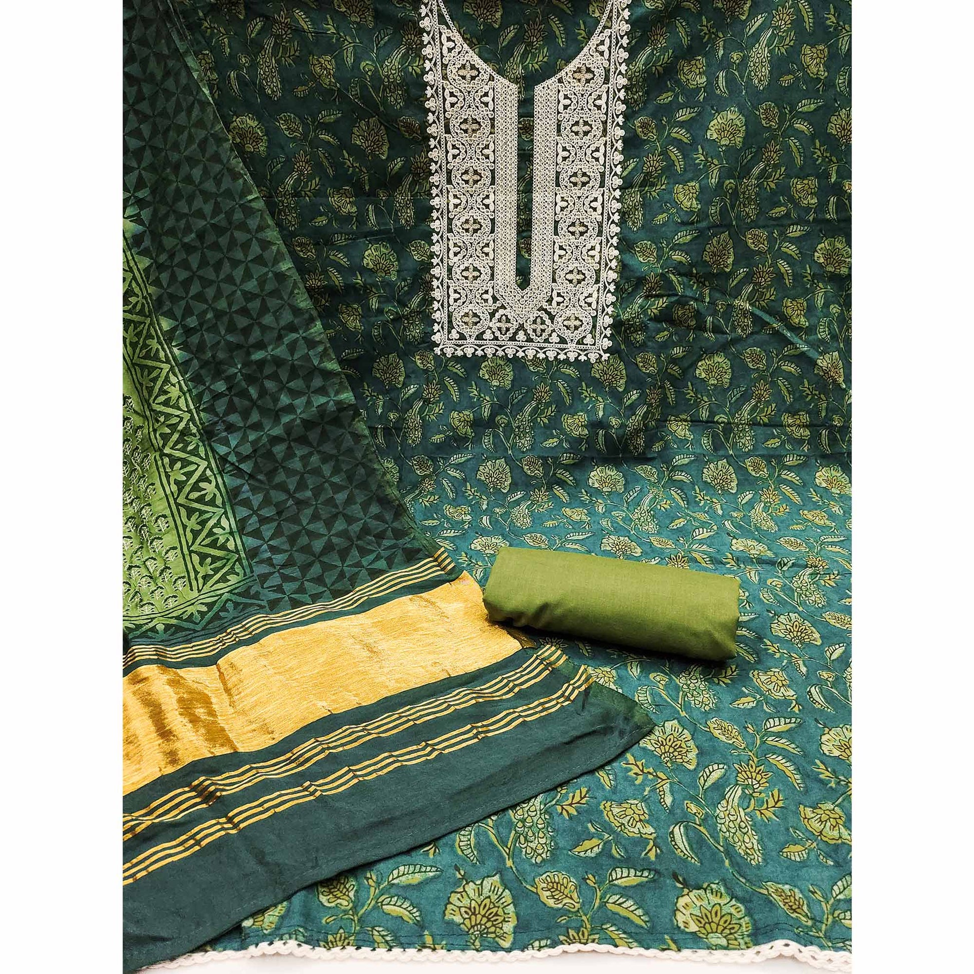 green-floral-printed-pure-cotton-dress-material-12