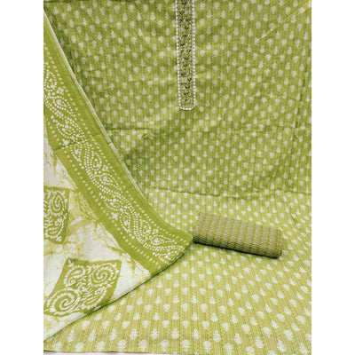 green-floral-printed-pure-cotton-dress-material-9