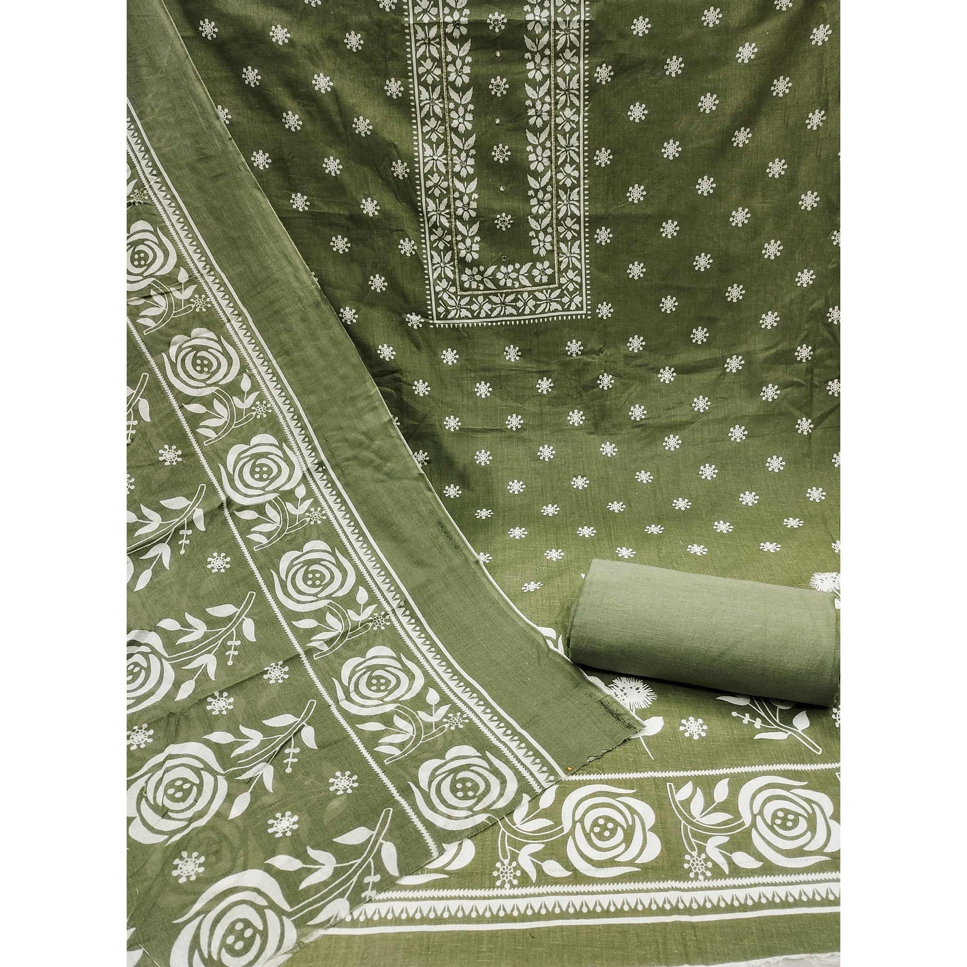 green-printed-with-mirror-work-pure-cotton-dress-material