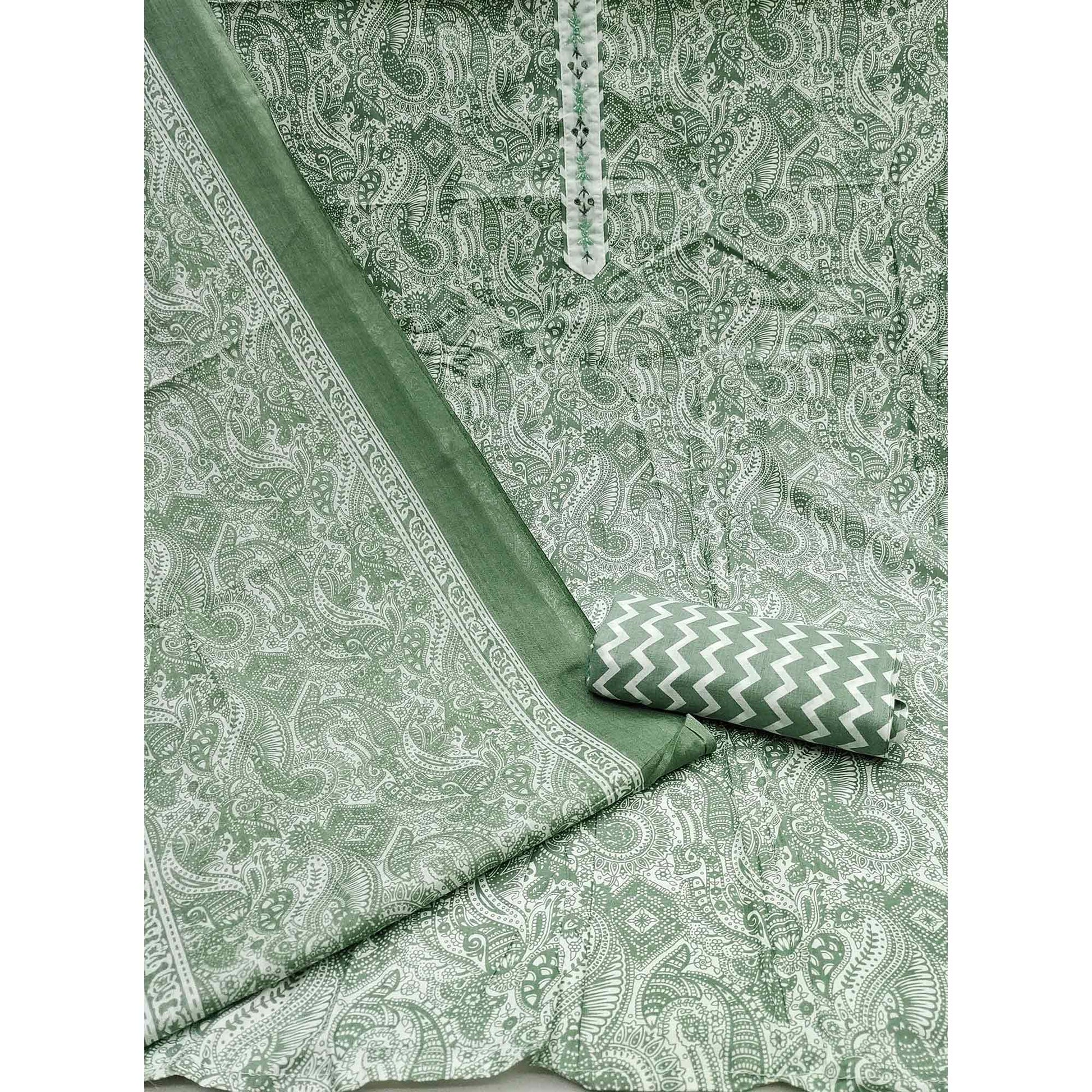 green-paisley-printed-pure-cotton-dress-material