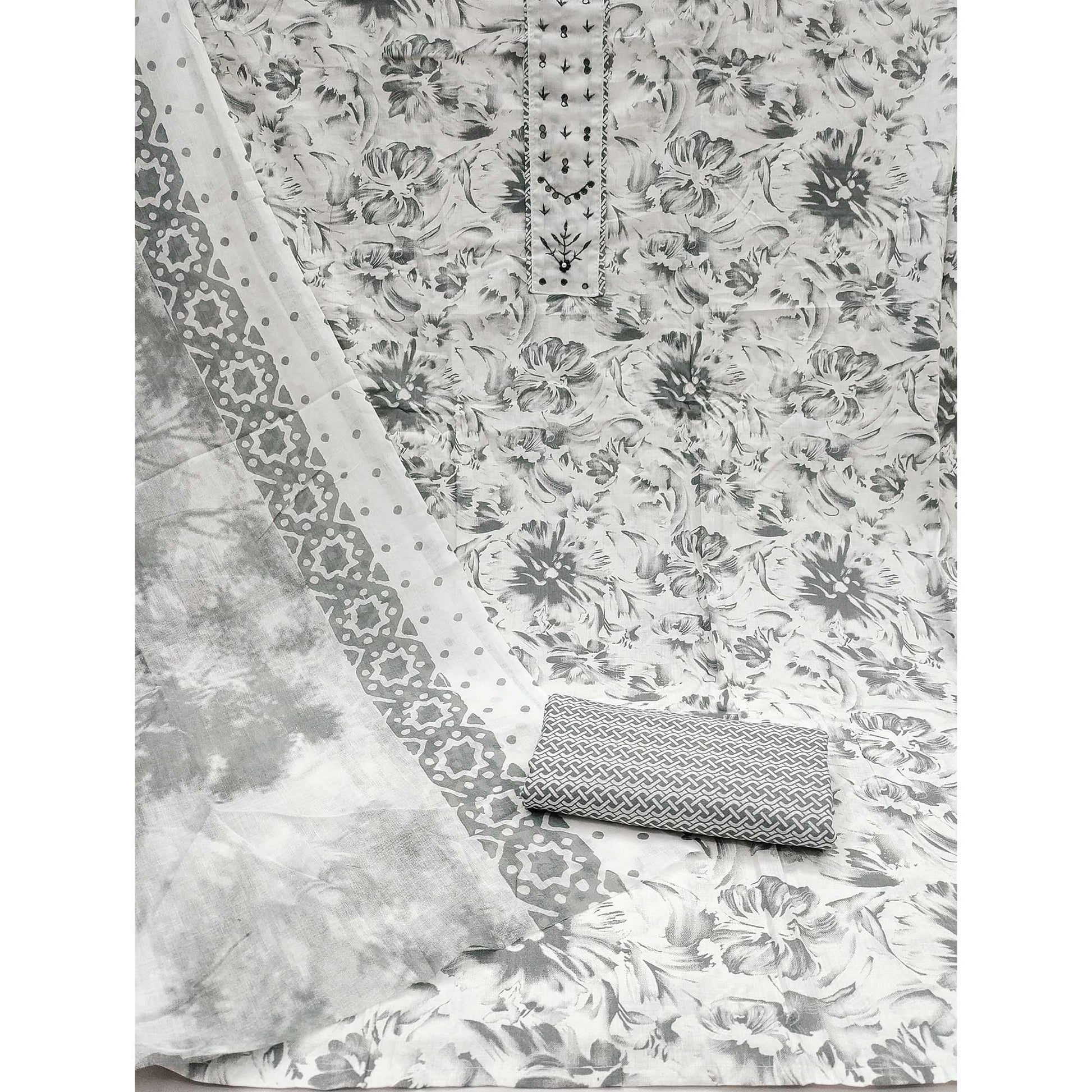 grey-floral-printed-with-embroidery-pure-cotton-dress-material