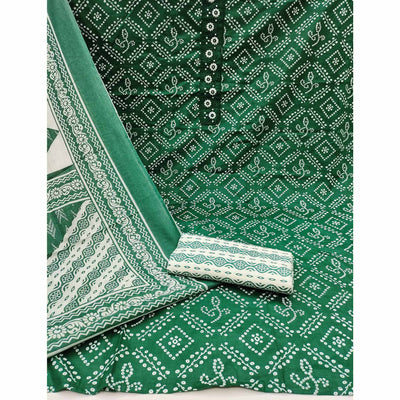green-bandhani-printed-with-embroidery-pure-cotton-dress-material