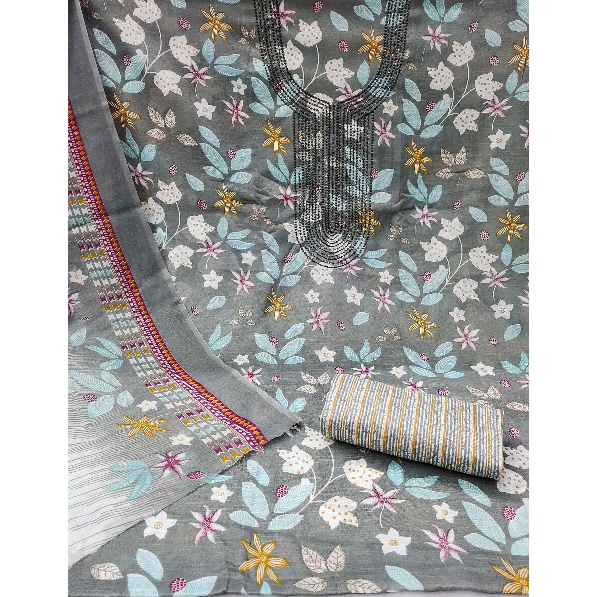 grey-floral-printed-with-sequins-embroidered-pure-cotton-dress-material-6