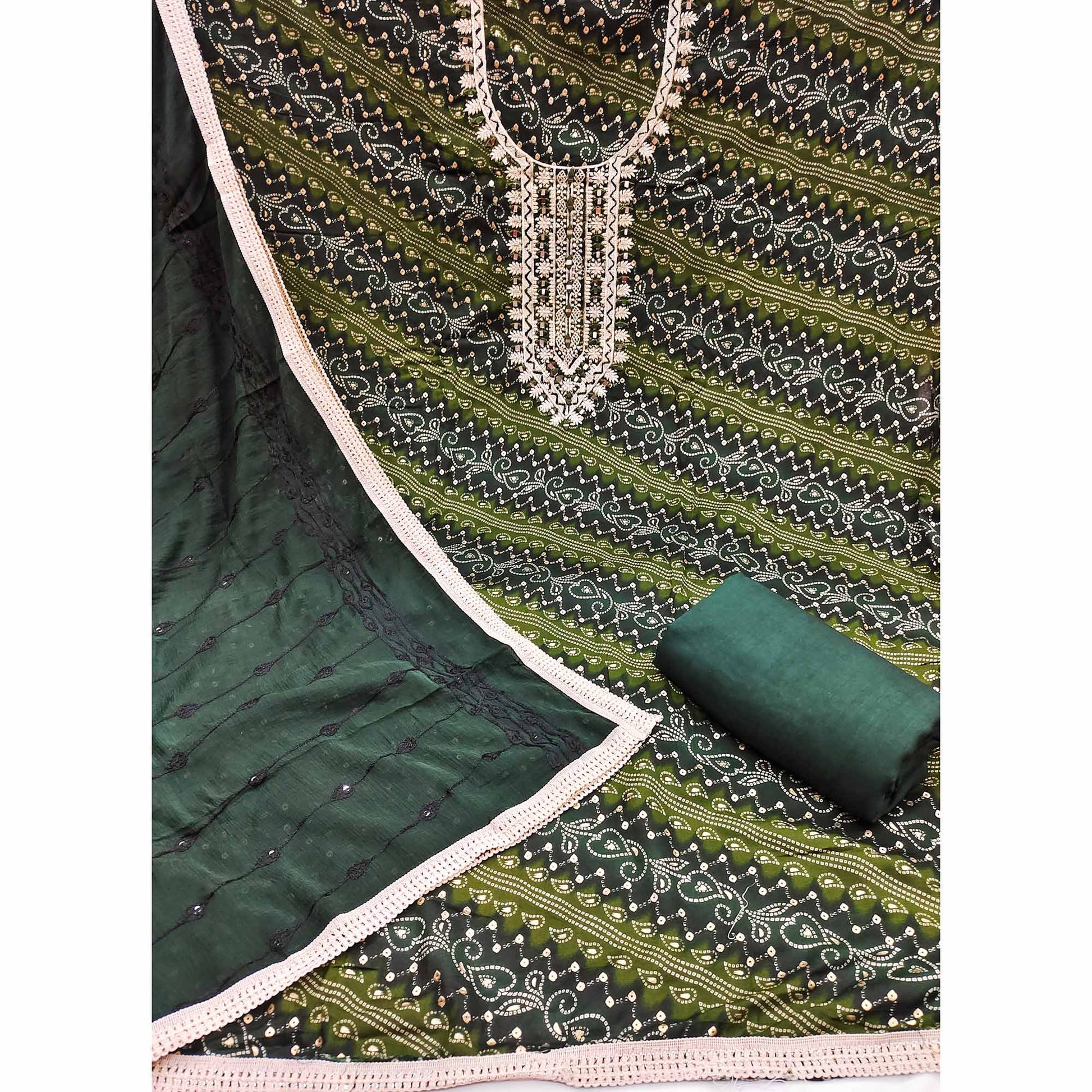 green-bandhani-printed-with-embroidered-rayon-dress-material